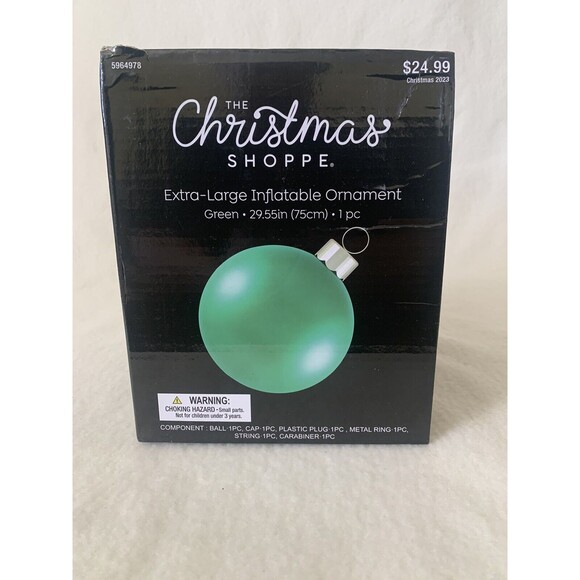 The Christmas‎ Shoppe Extra Large Inflatable Ornament Please Message Before Buy - Picture 4 of 11